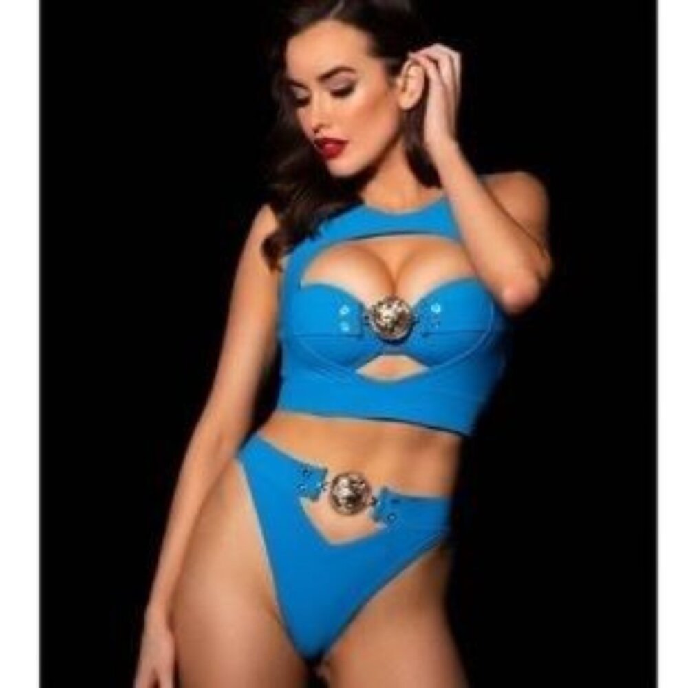 Brooklyn blue swill 3 pieces